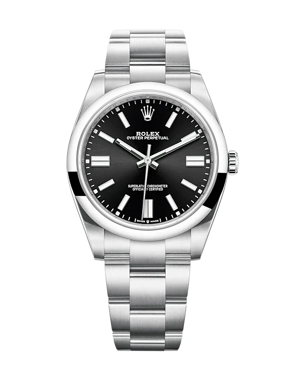 Rolex Oyster Perpetual Black 41mm 124300