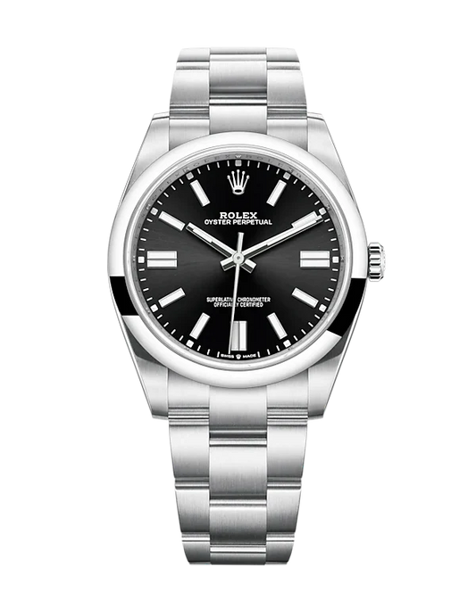 Rolex Oyster Perpetual Black 41mm 124300