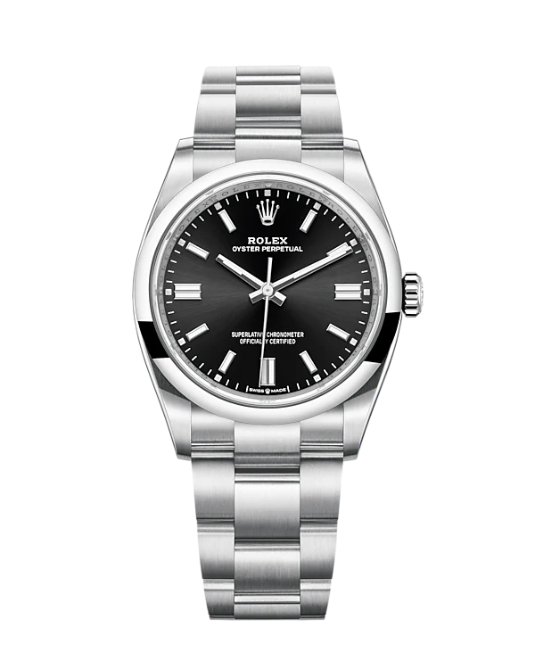 Rolex Oyster Perpetual Black 36mm 126000