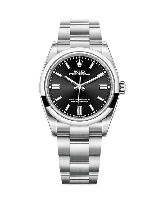 Rolex Oyster Perpetual Black 36mm 126000