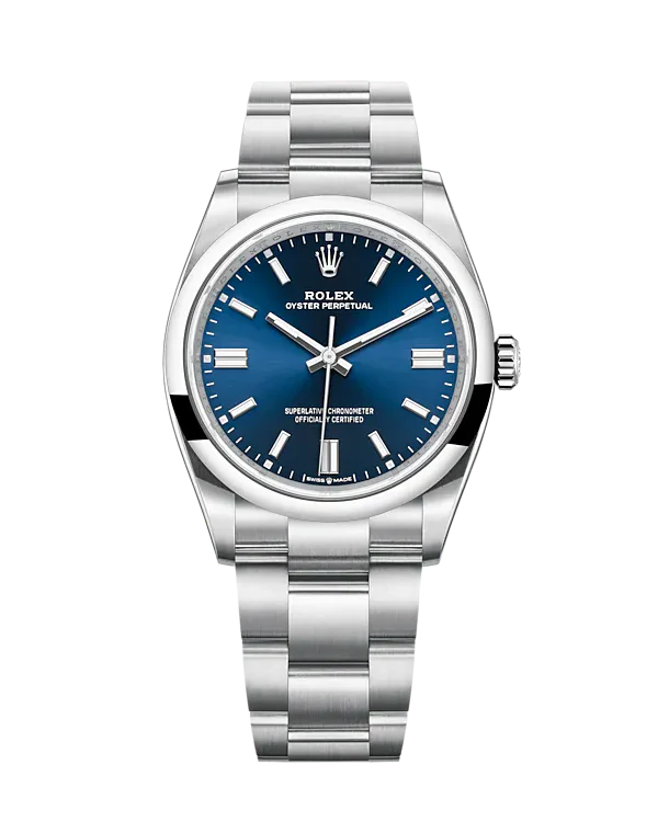 Rolex Oyster Perpetual Blue 36mm 126000