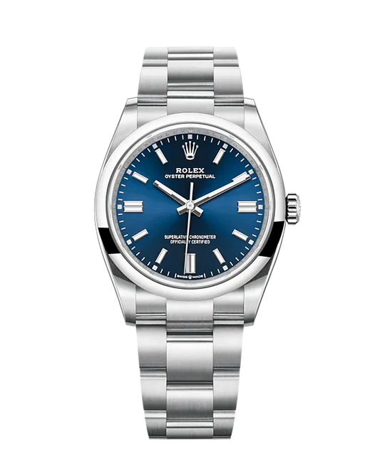 Rolex Oyster Perpetual Blue 36mm 126000