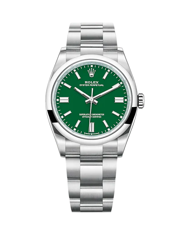 Rolex Oyster Perpetual Green 36mm 126000