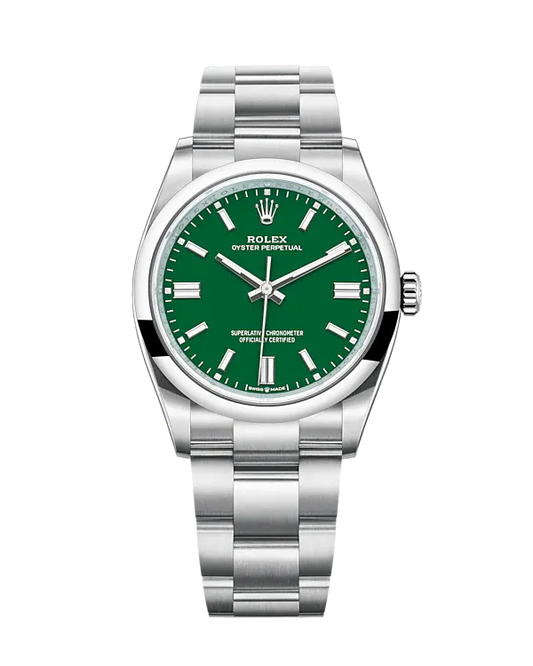 Rolex Oyster Perpetual Green 36mm 126000