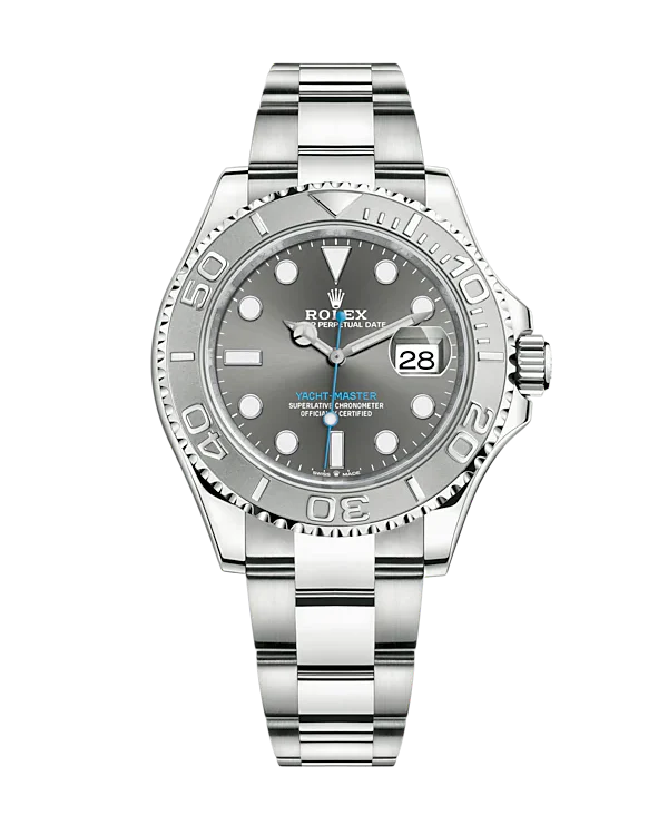 Rolex Yacht-Master Slate Dial Oystersteel/Platinum 40mm 126622