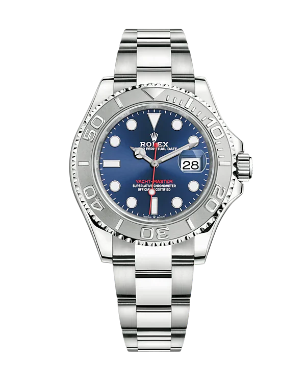 Rolex Yacht-Master Blue Dial Oystersteel/Platinum 40mm 126622