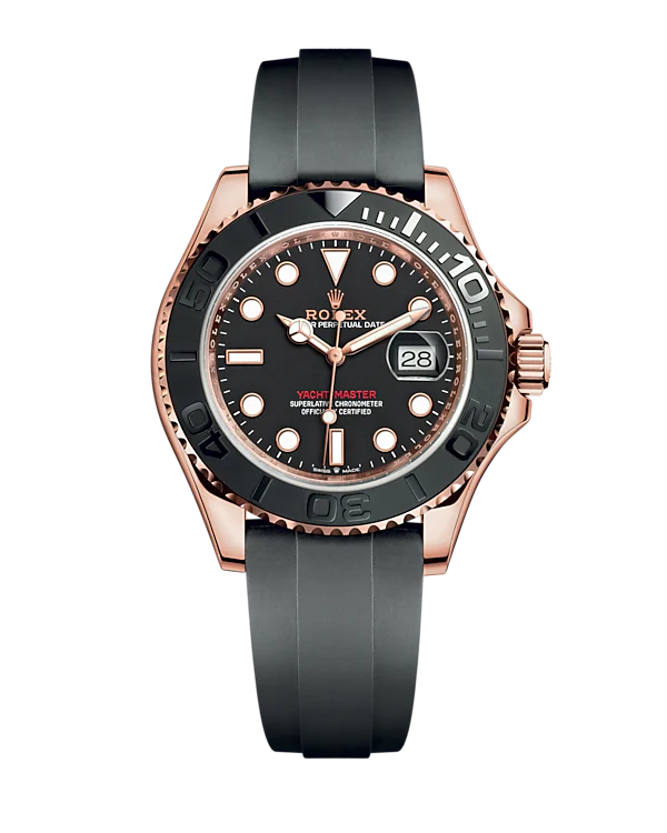 Rolex Yacht-Master Everose Gold Oysterflex 40mm 126655