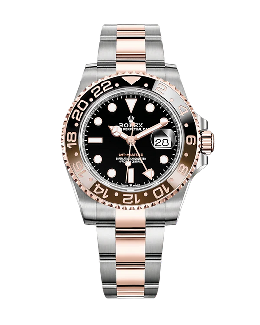 Rolex GMT-Master II Oystersteel/Everose Gold 40mm "Root Beer" 126711 CHNR