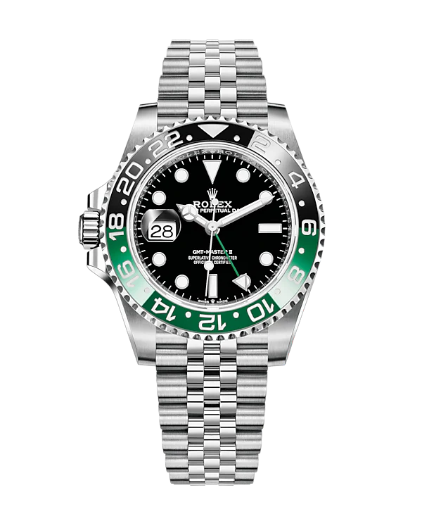 Rolex GMT-Master II Black/Green Dial Jubilee 40mm 126720VTNR