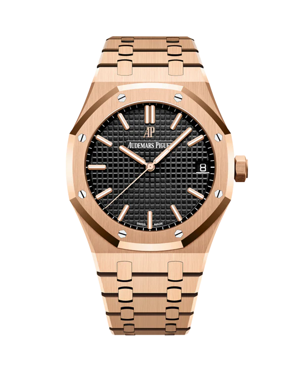 Audemars Piguet Royal Oak Rose Gold 15500 (Black)