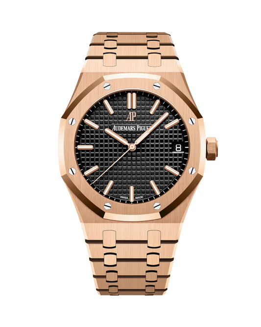 Audemars Piguet Royal Oak Rose Gold 15500 (Black)