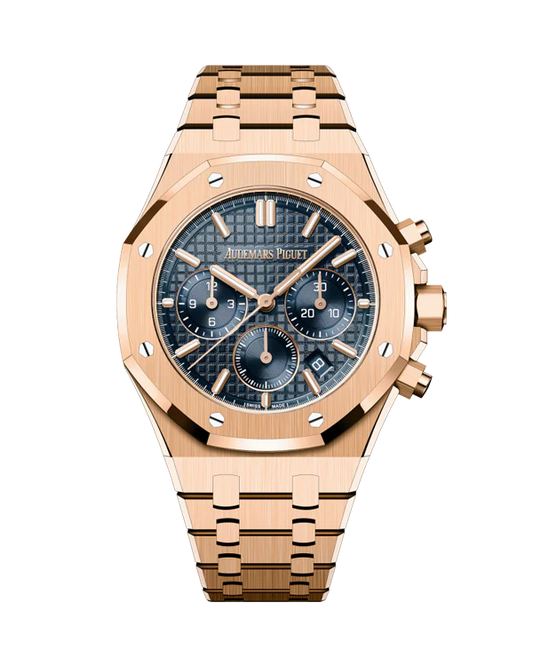 Audemars Piguet Royal Oak Rose Gold 26715 (Blue)