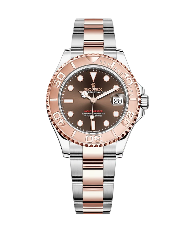 Rolex Yacht-Master Chocolate Dial Oystersteel/Everose Gold 37mm 268621