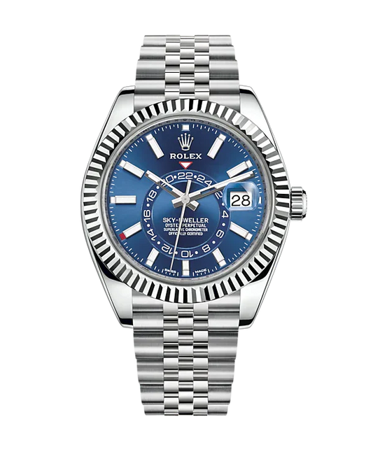 Rolex Sky-Dweller Blue Dial Oystersteel/White Gold Jubilee 42mm 326934