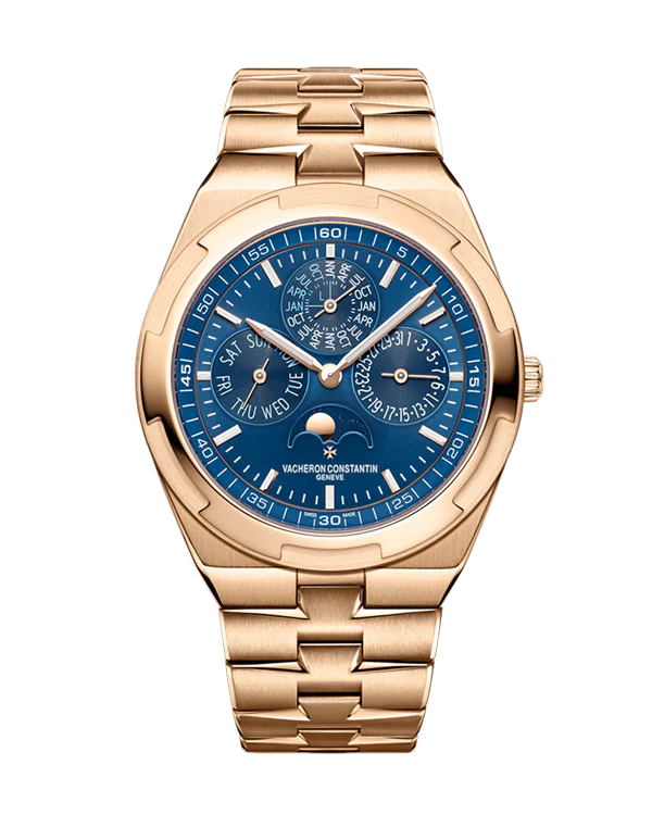 Vacheron Constantin Overseas Perpetual Calendar Pink Gold 4300 (Blue)