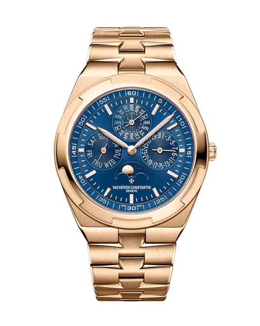 Vacheron Constantin Overseas Perpetual Calendar Pink Gold 4300 (Blue)