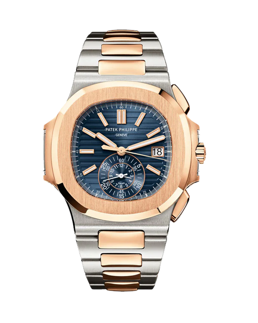 Patek Philippe Nautilus Steel/Rose Gold 5980 (Blue)