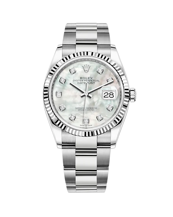 Rolex Datejust 36mm Diamond Dial 126234 (MOP)