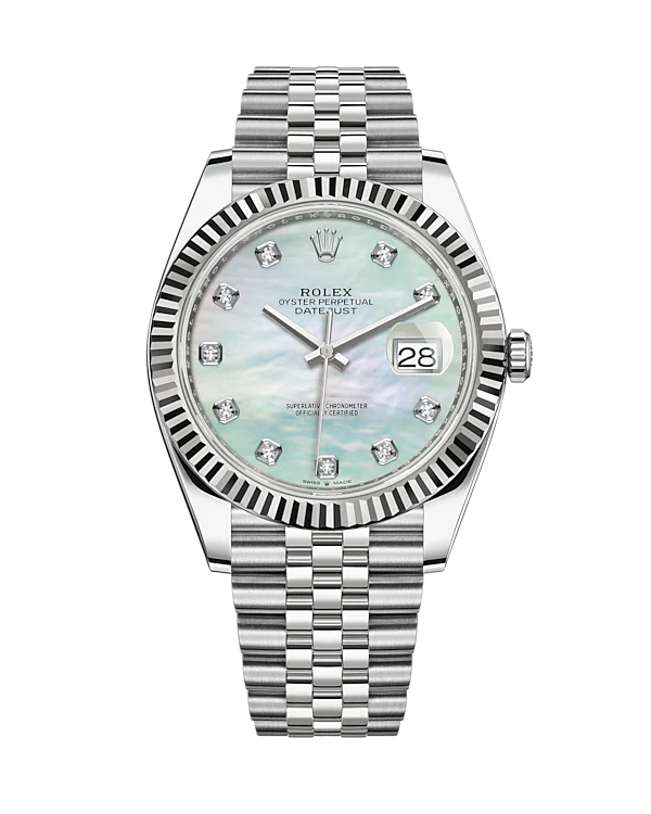 Rolex Datejust 41mm Diamond Dial 126334 (MOP)